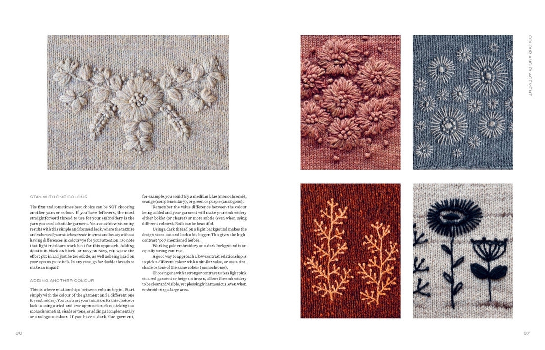Embroidery on Knits | Laine