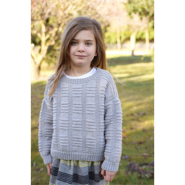 Silver Sweater by Lisa F Design | Kids 1-10 years Printed Pattern