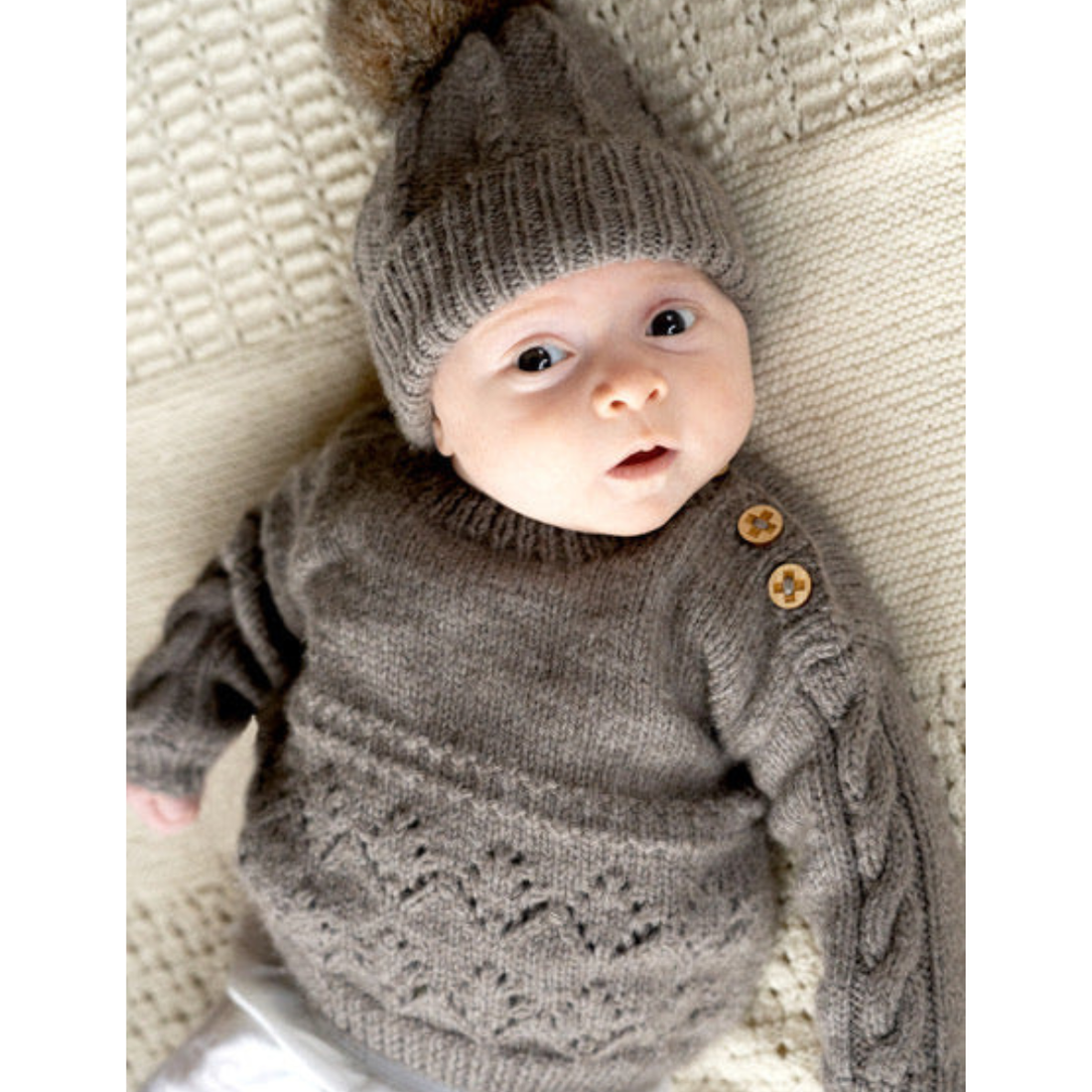Lottie Sweater and Hat by Lisa F Design | Printed Pattern