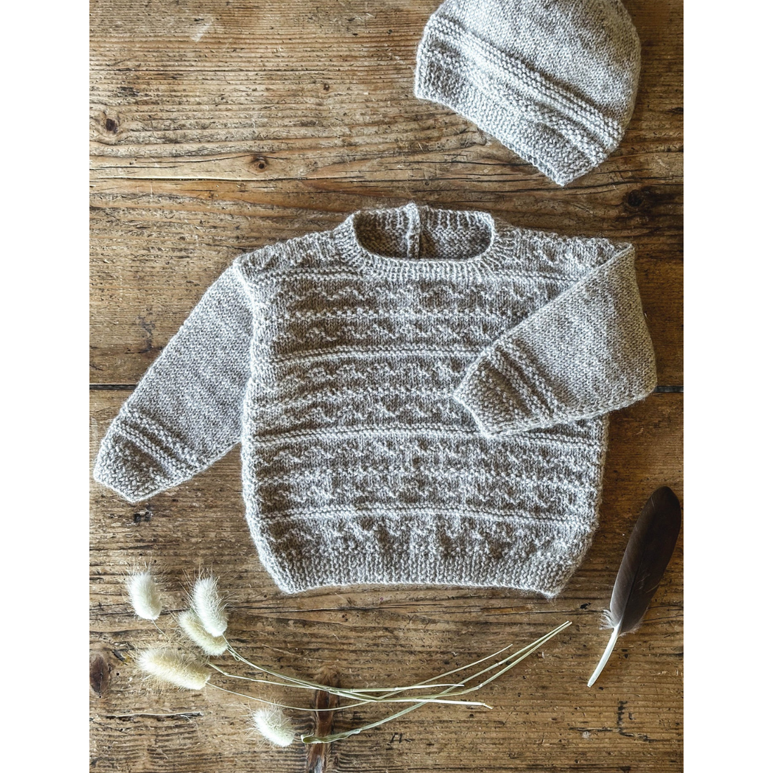 Raine Sweater and Hat by Lisa F Design | Printed Pattern