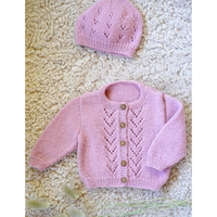 Isla Cardigan and Hat by Lisa F Design | Printed Pattern