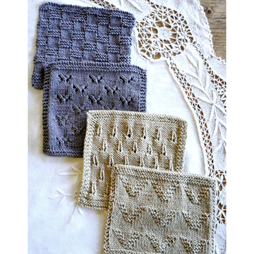 Washcloth Set 02 by Lisa F Design | Printed Pattern