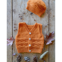 Finlay Vest and Hat by Lisa F Design | Printed Pattern