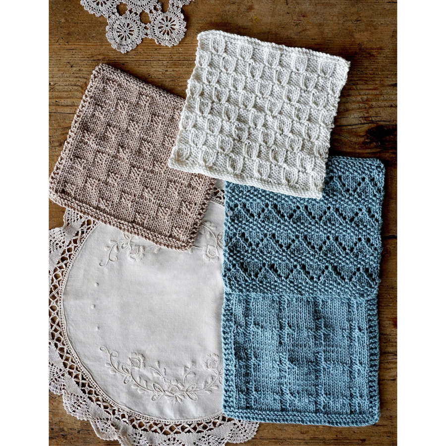 Washcloth Set 01 by Lisa F Design | Printed Pattern