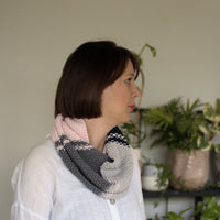 Cassie Colourblock Cowl Knitting Kit