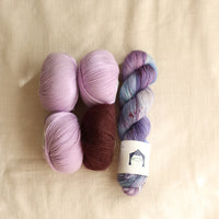 Belle Shawl by Libby Jonson | Luxe Knitting Kit