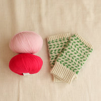 Bilberry Fingerless Mitts Knitting Kit