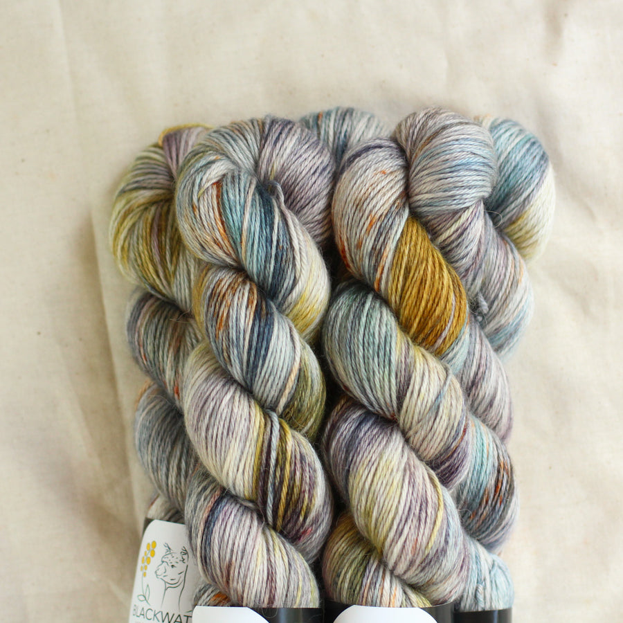 Honeysuckle (Alpaca Silk Cashmere) | Hand Dyed 8ply/DK