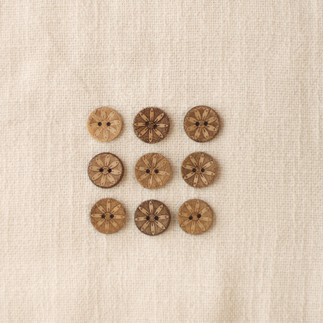 Coconut Buttons | Small 18mm