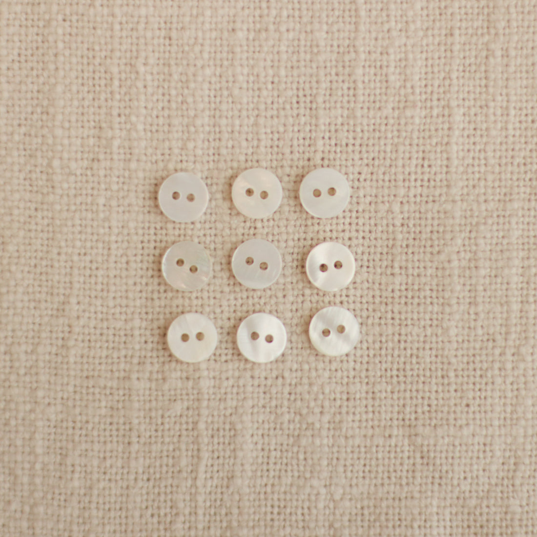 Mock Mother of Pearl Tiny Button | 9mm