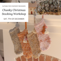 Chunky Christmas Stocking Knitting Workshop | 7th December