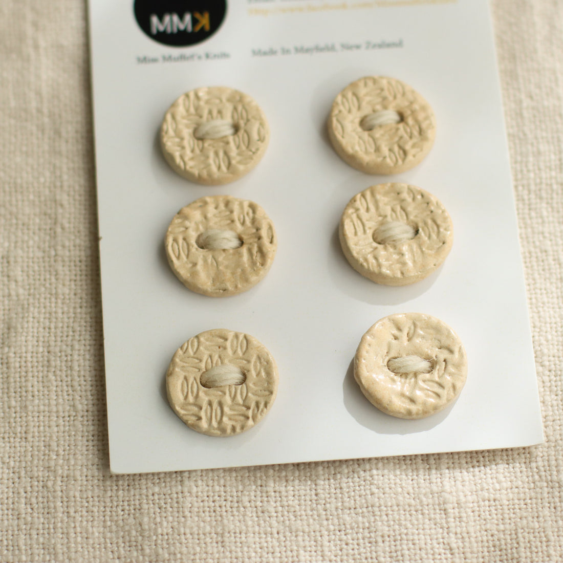 Handmade Ceramic Buttons | Medium