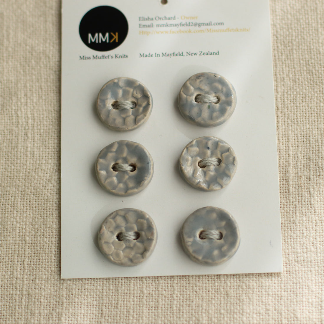 Handmade Ceramic Buttons | Medium