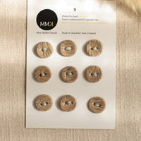 Handmade Ceramic Buttons | Round