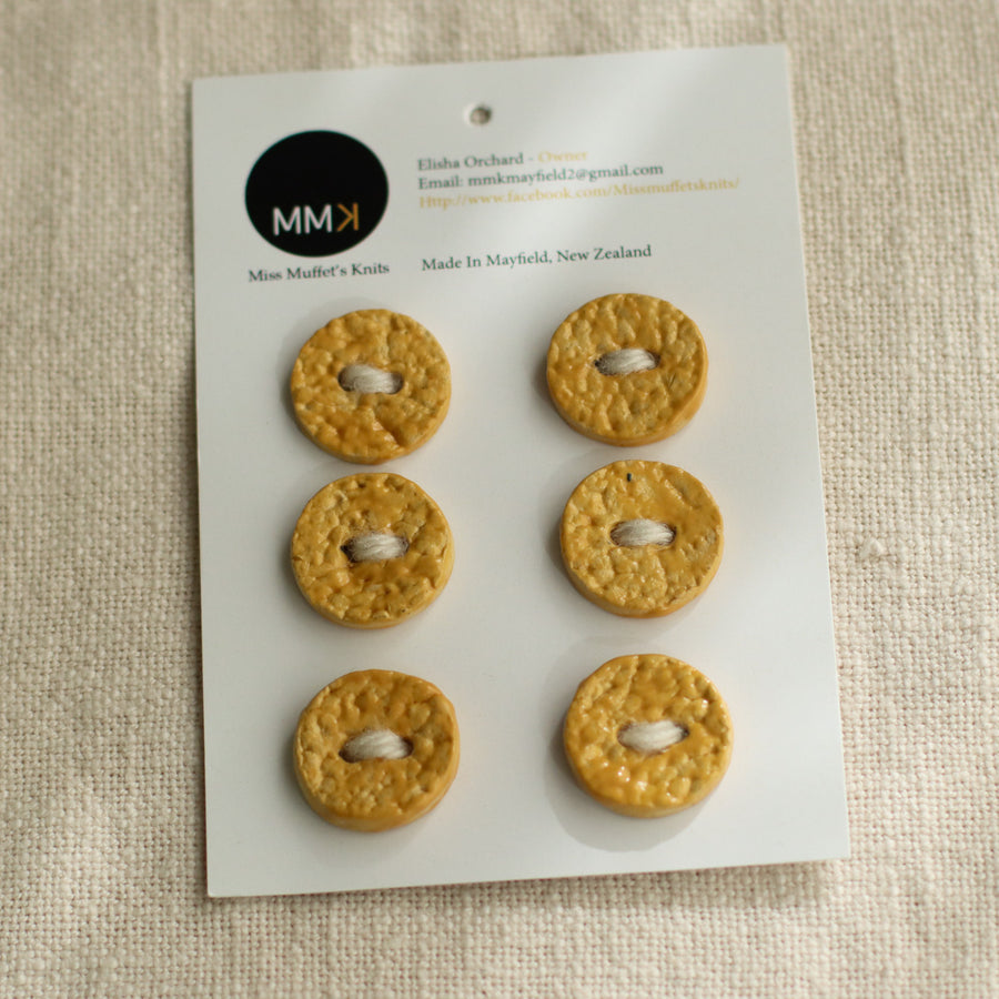 Handmade Ceramic Buttons | Medium