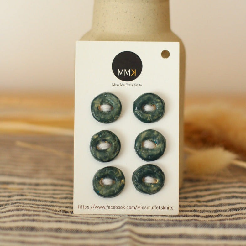 Handmade Ceramic Buttons | Small
