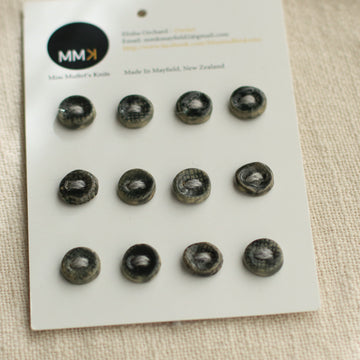 Handmade Ceramic Buttons | 1cm Round