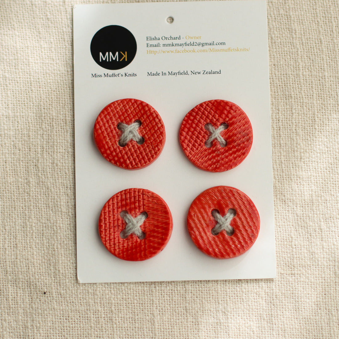 Handmade Ceramic Buttons | Large