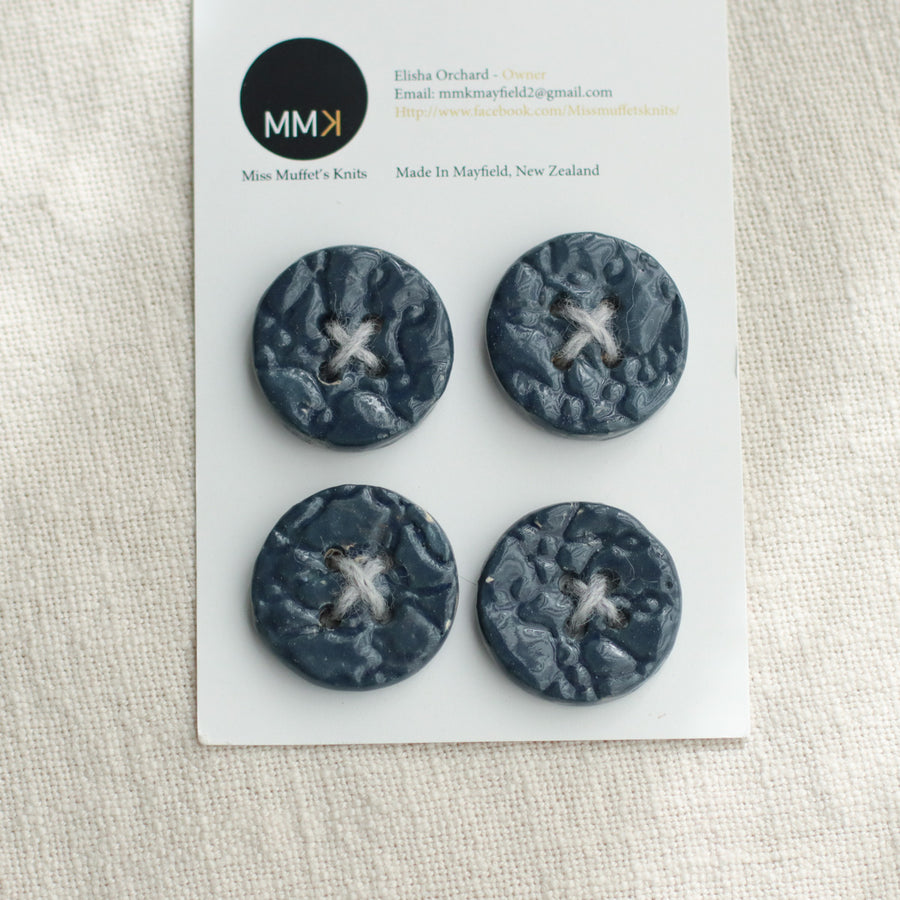 Handmade Ceramic Buttons | Large