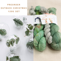 Hand Dyed Christmas Collection | Merino Cashmere Sock