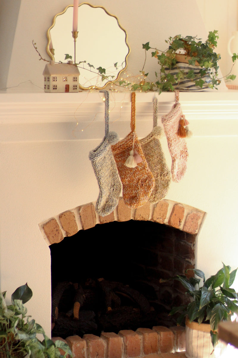 Hedgehog's Christmas Stocking | PDF Knitting Pattern