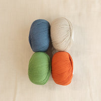 Colourwork Coasters Knitting Kit | Tulips