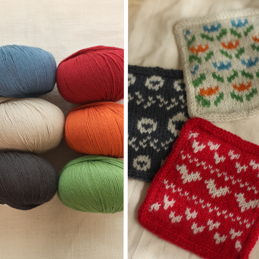 Colourwork Coasters | Full Kit
