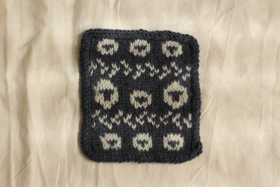 Colourwork Coasters | PDF Knitting Pattern