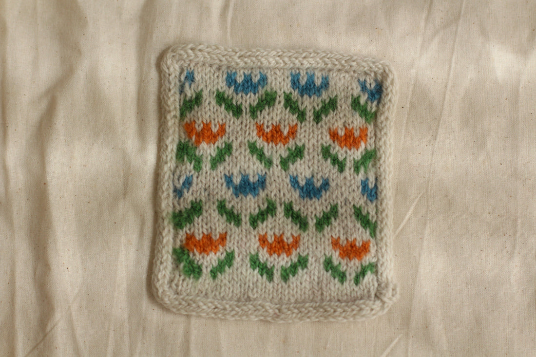 Colourwork Coasters | PDF Knitting Pattern