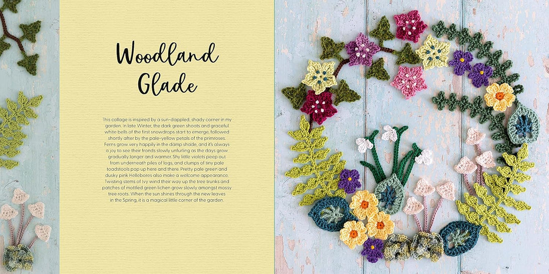 Crochet Collage Garden: 100 patterns for crochet flowers, plants and petals