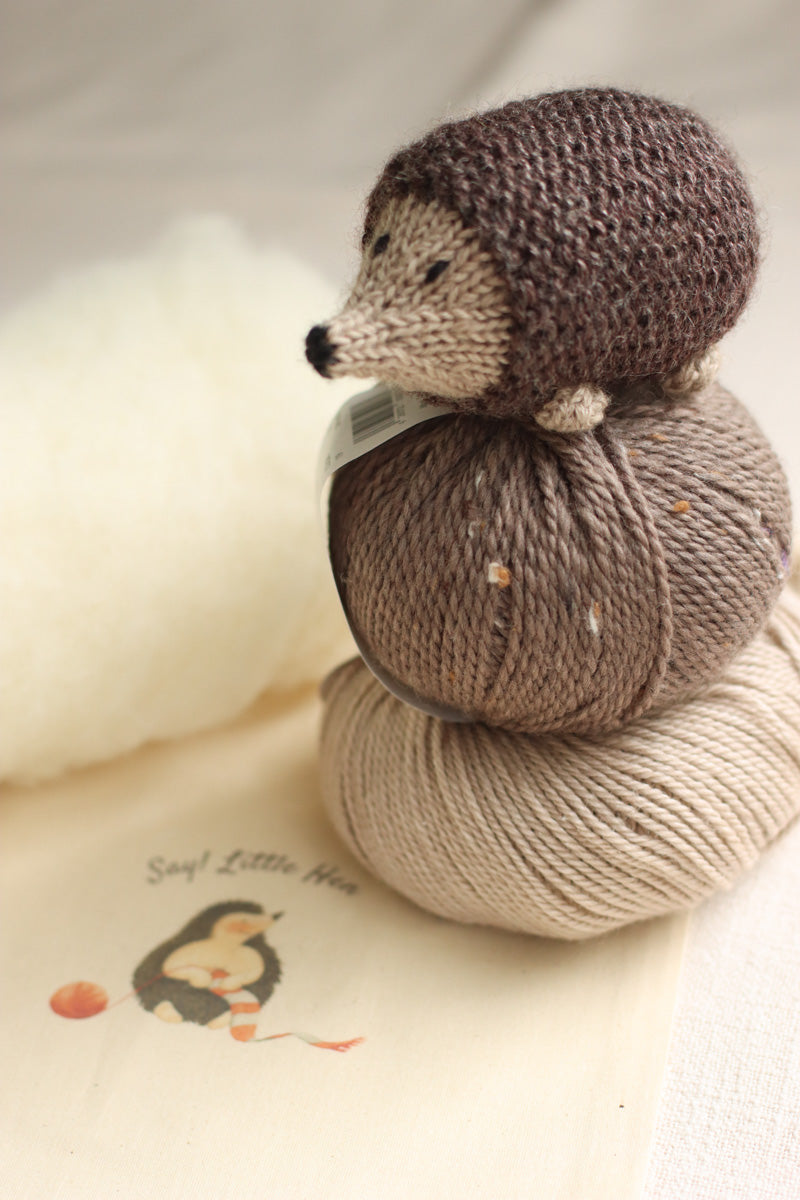 Little Oddment Hedgehog Knitting Kit