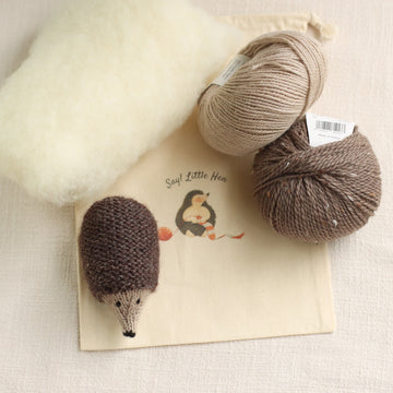 Little Oddment Hedgehog Knitting Kit