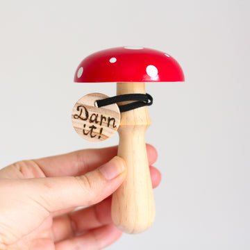 Handmade Darning Mushroom