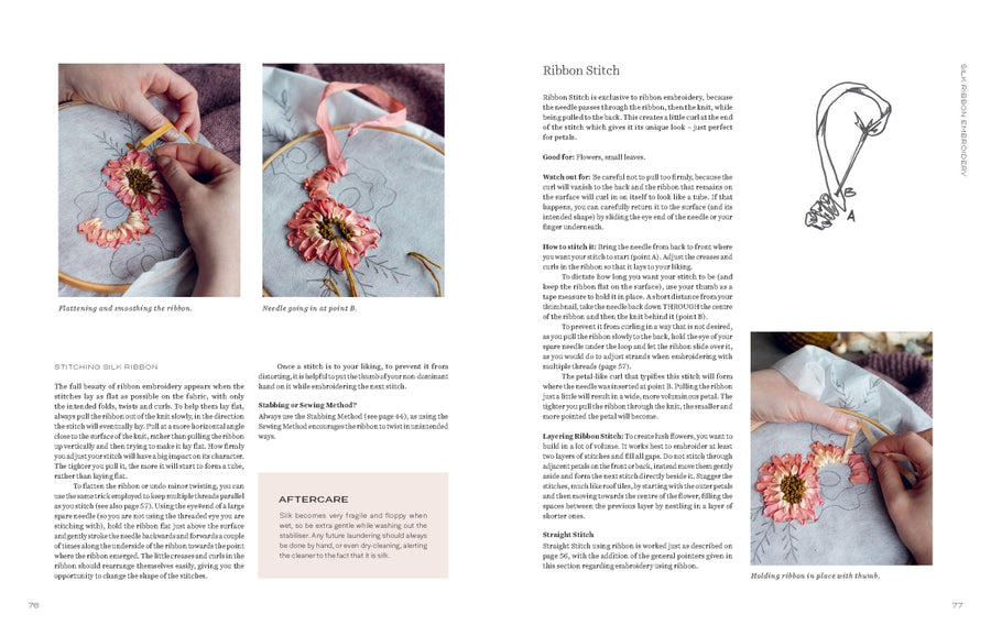 Embroidery on Knits | Laine