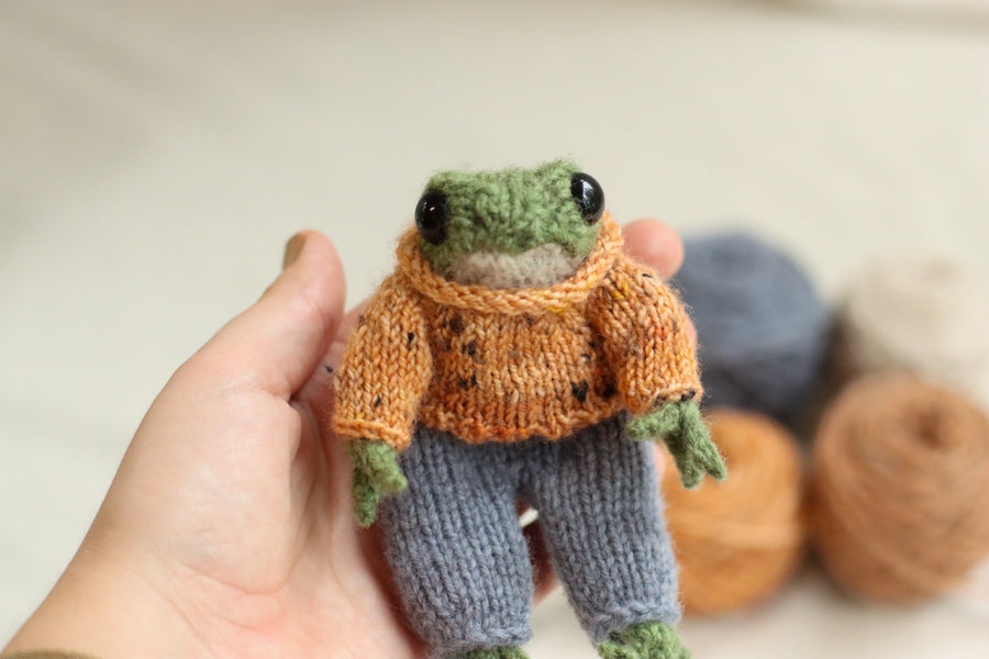 Frog Knitting Kit