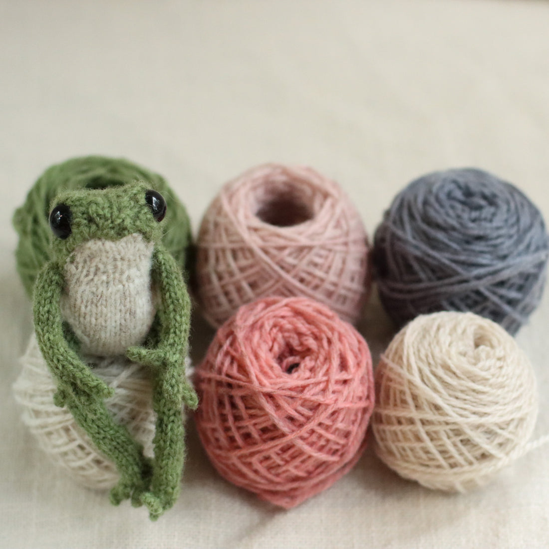 Frog Complete Knitting Kit