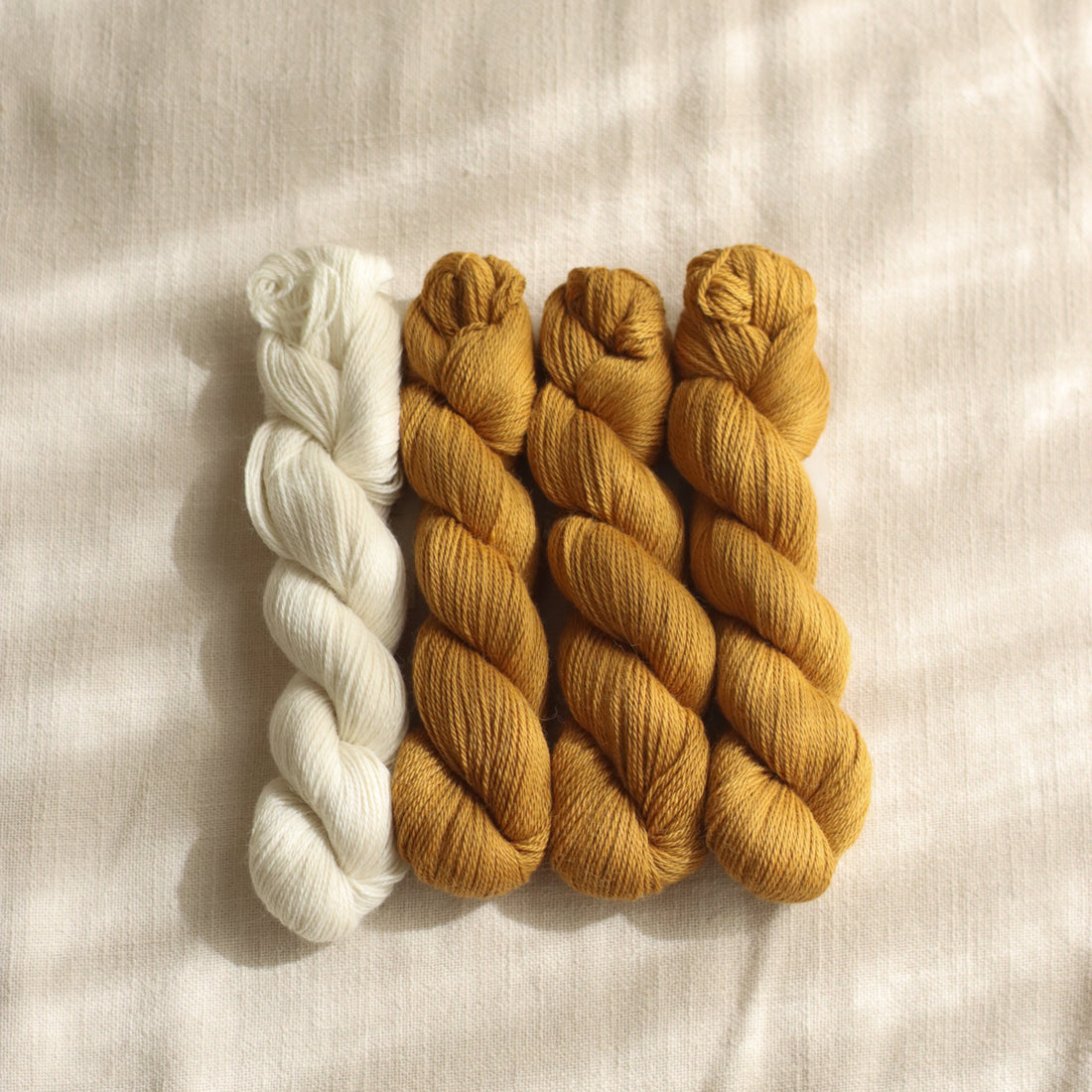 Ginger Kiss Wrap Knitting Kit