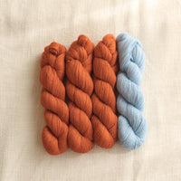 Ginger Kiss Wrap Knitting Kit