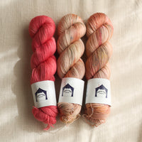Ginger Kiss Wrap | Hand Dyed Luxe Kit