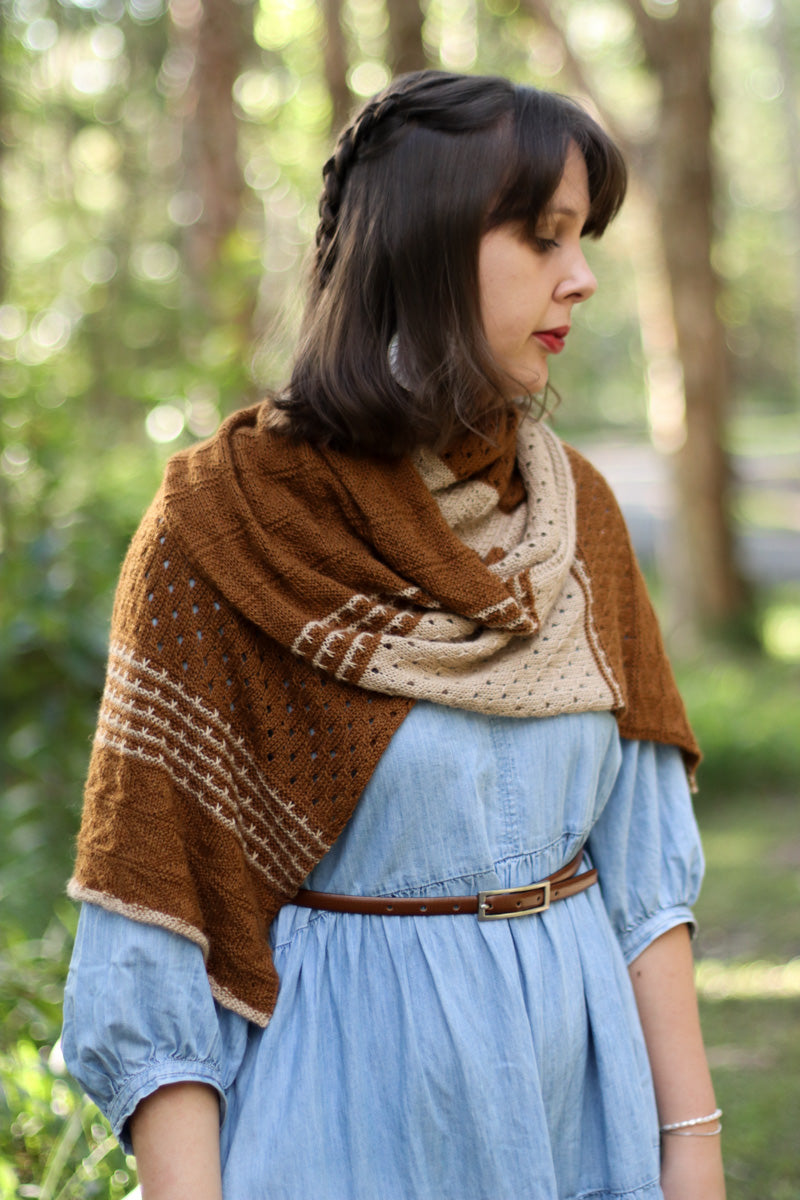 Ginger Kiss Wrap | Hand Dyed Luxe Kit