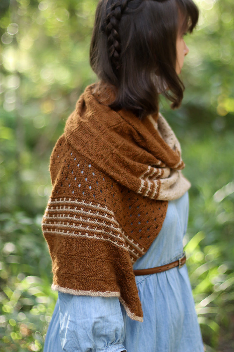 Ginger Kiss Wrap | Hand Dyed Luxe Kit