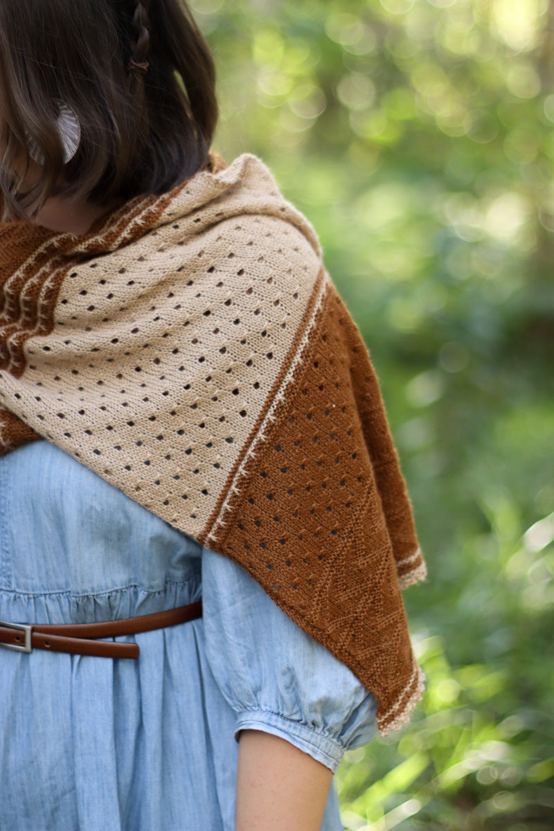 Ginger Kiss Wrap | Hand Dyed Luxe Kit