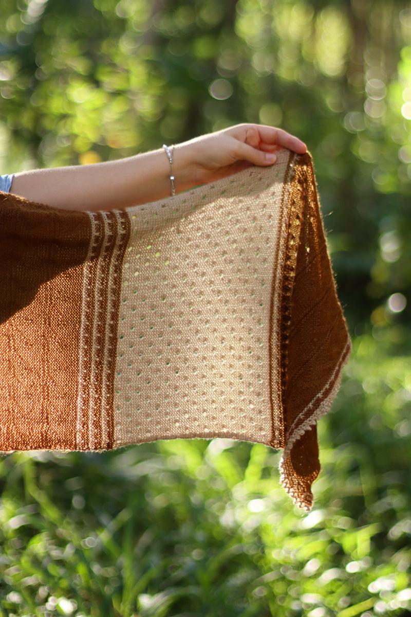 Ginger Kiss Wrap | Hand Dyed Luxe Kit