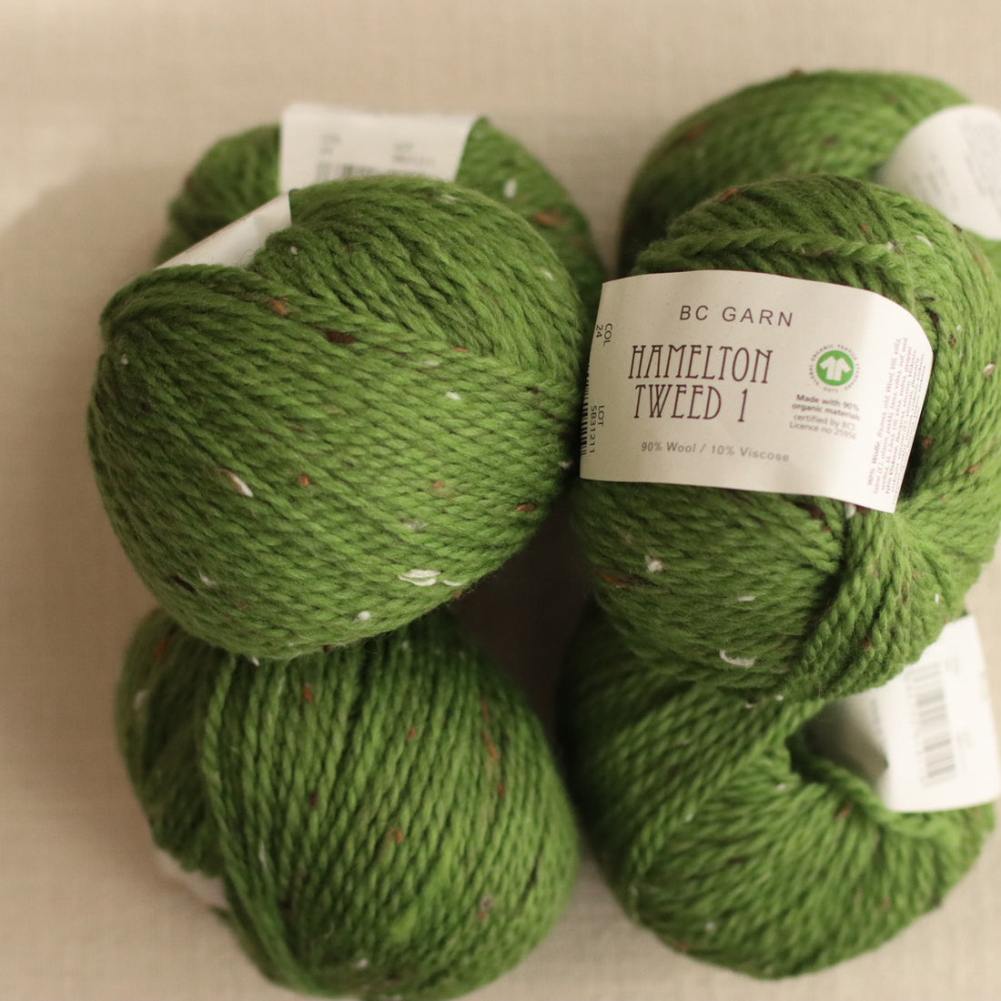 Hamelton Tweed 1 GOTS 10ply Aran 10ply Wool Yarn Australia Say Little Hen Shop