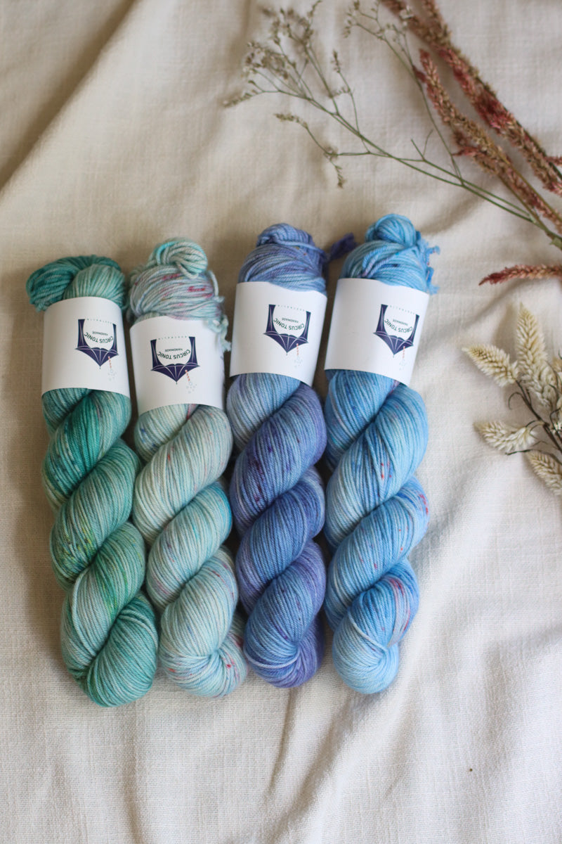 Forest Romance Collection | Hand Dyed 8ply/DK Merino 115g