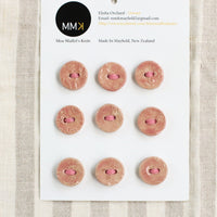 Handmade Ceramic Buttons | Round