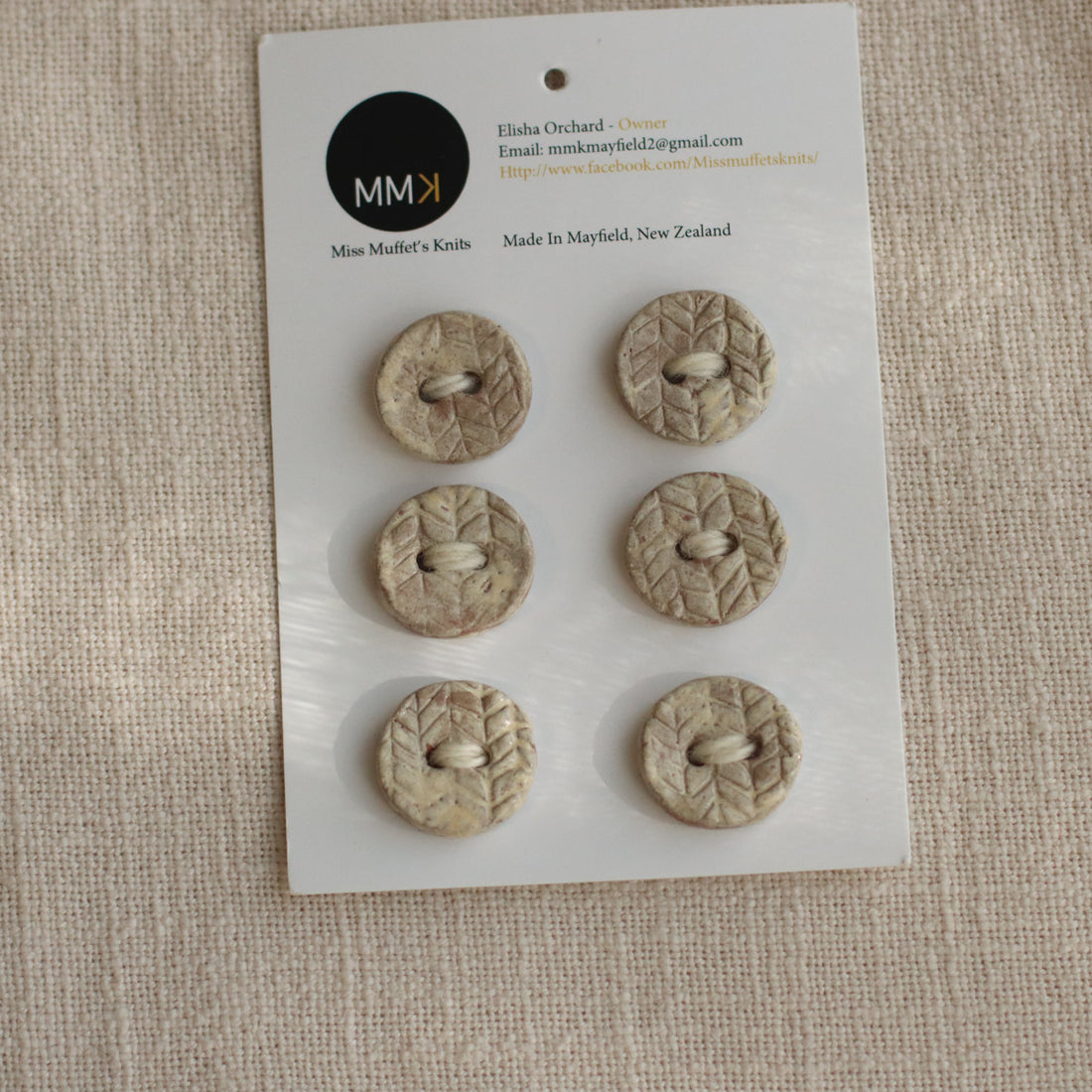 Handmade Ceramic Buttons | Medium