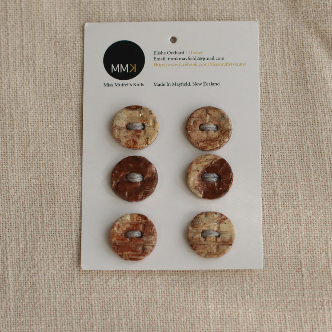 Handmade Ceramic Buttons | Medium
