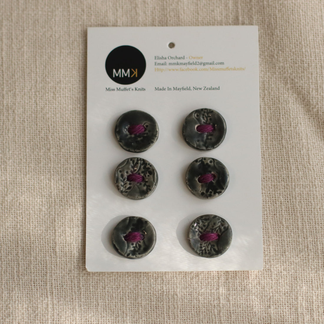 Handmade Ceramic Buttons | Medium