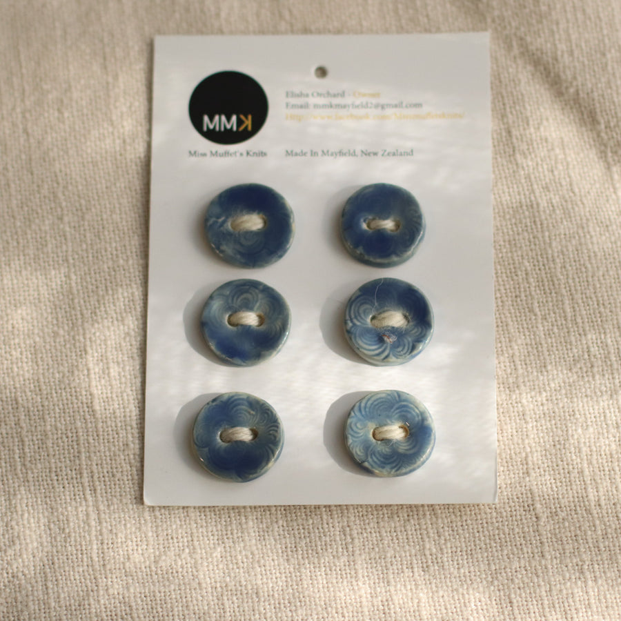 Handmade Ceramic Buttons | Medium